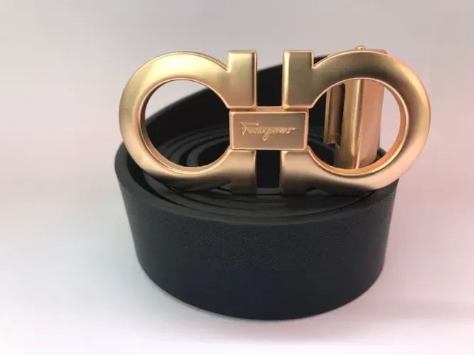 Cinto Masculino Salvatore Ferragamo Dourado