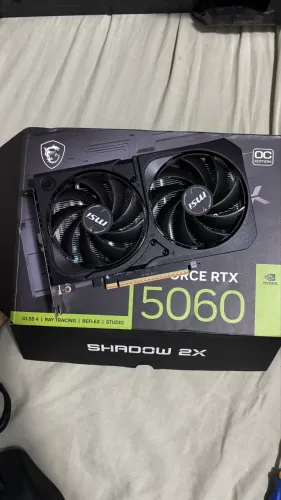 Placa de Vídeo RTX 5060 MSI 8gb