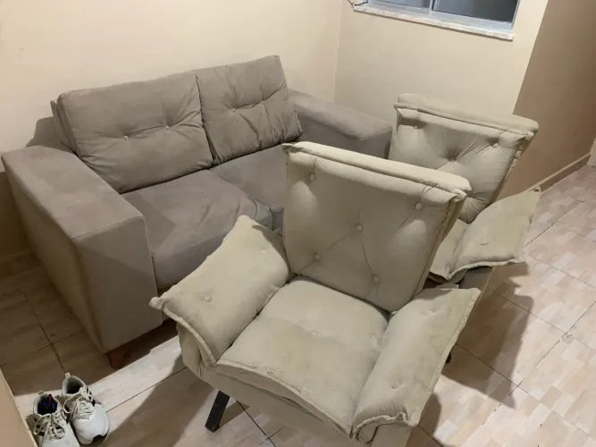 Sofá + poltronas