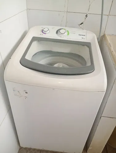 Máquina de lavar 9kg com defeito