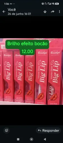 Gloss para aumentar lásbios