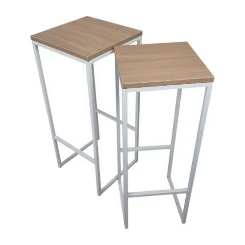 BANQUETA DE MDF ( COM PEQUENOS DEFEITOS DE FÁBRICA)