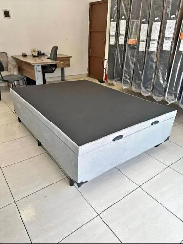 Cama Baú Casal Reforçada Direto da Fábrica | Entrega Rápida