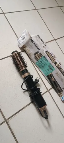Escova Rotativa Mondial Golden Rose Argan 1000W