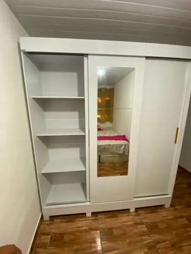 Guarda-roupa porta de correr casal - Novo