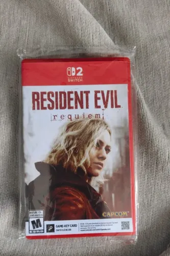 Jogo Resident Evil Requiem switch 2 Lacrado Nintendo