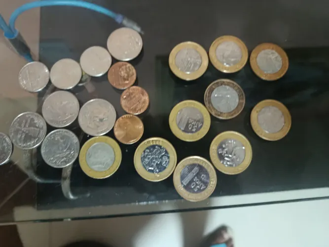 Vendo moedas antigas 