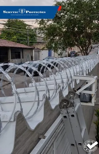 Cerca Concertina para Segurança Perimetral