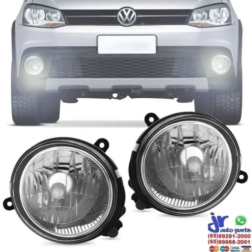 Par Farol de Milha CrossFox 2011 2012 2013 2014 Auxiliar Neblina