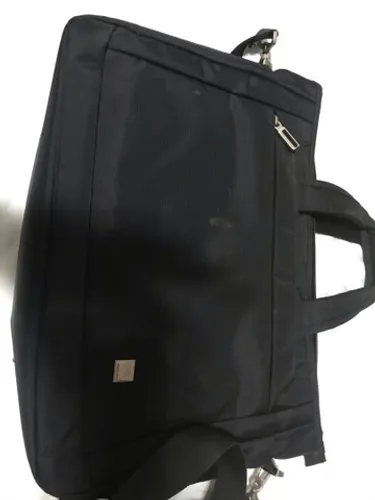 Pasta notebook preta nylon Marca Polo King