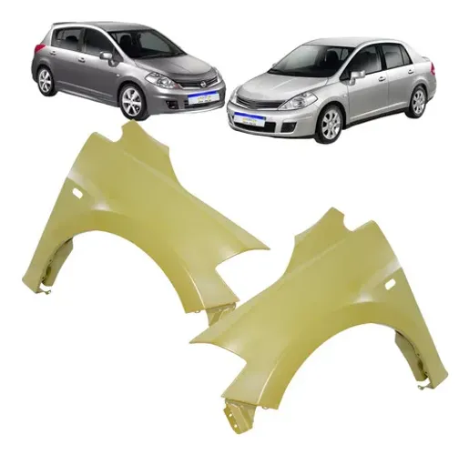 Paralama Nissan Tiida 2008 2009 2010 2011 2012 2013 Novo