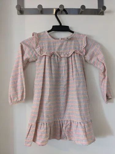 Vestido Infantil Estampado Poim 105 cm