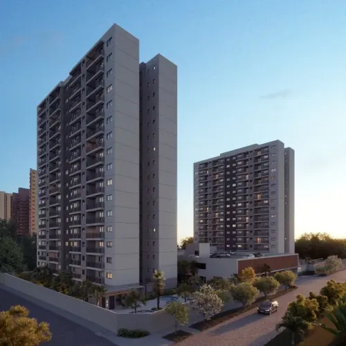 Vendo apartamentos em Candelária: Mood Candelária, com 2 quartos, 1 suíte, 58m2, 1 vaga