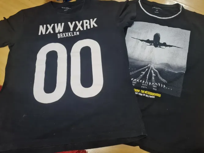 2 Camisas infantis - Tamanho 12/14