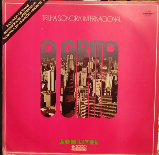 Vinil Trilha sonora internacional novela O grito, 1976
