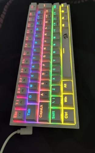 Teclado Mecânico Redragon Fizz Rainbow - Semi Novo