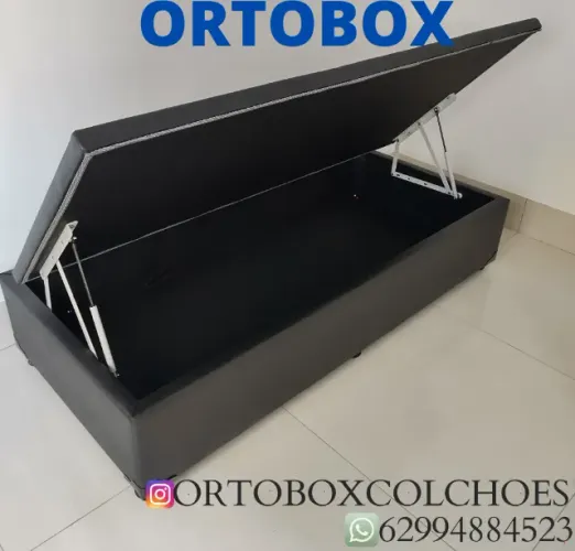 Cama Box Baú Solteiro /10x no cartão