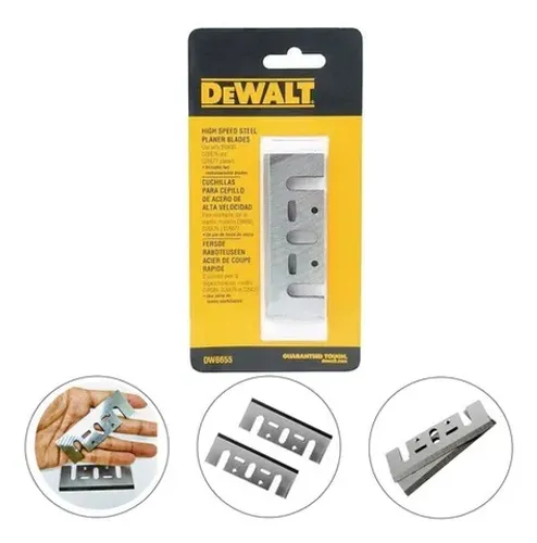 Lâmina Aço Rápida Para Plaina - Dw6655 Dewalt