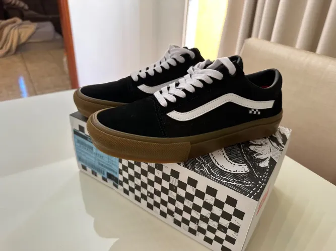 Tênis Vans Old Skool Preto Black Gum