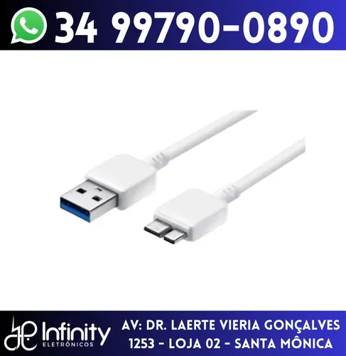 Cabo para Hd Externo Usb 3.0