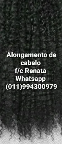 Alongamento de cabelo.... Mega hair