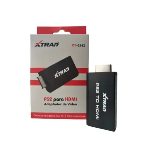 ADAPTADOR DE VIDEO CONVERSOR PLY STATION PS2 PARA HDMI XTRAD XT-2162