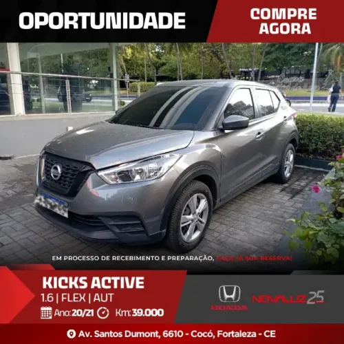 Nissan Kicks Active S 1.6 16V Flex Aut. 2021