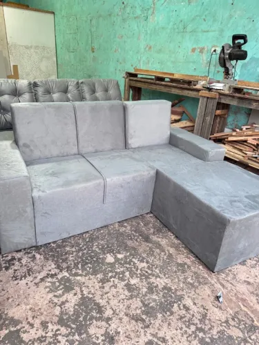 Sofá com CHEISE Novo Promoção Direto da Fábrica