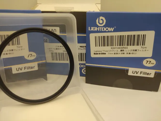  Filtro UV Lightdow 77mm para lente fotografia - Valor 160