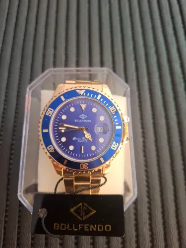 Relógio Bollfendo Dourado com Pulseira