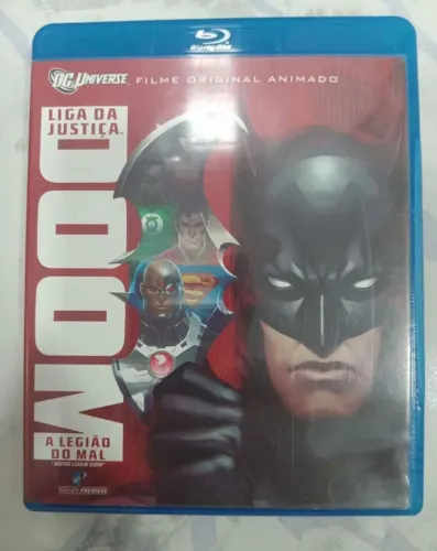 DVD Blu Ray Batman Doom da DC Universe original chama no WhatsApp 119. *
