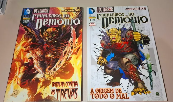 DC Terror - Cavaleiros do Demônio - Edições 1 e 2