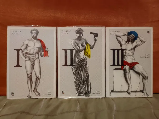 Thermae Romae mangá completo 6 volumes