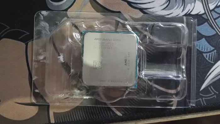 AMD Athlon 3000G + Cooler NOVO - Com caixa e manual original