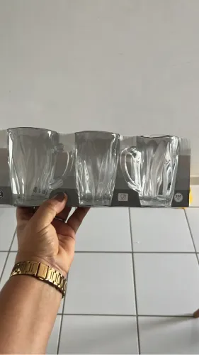 Conjunto de xícaras 3 unidades
