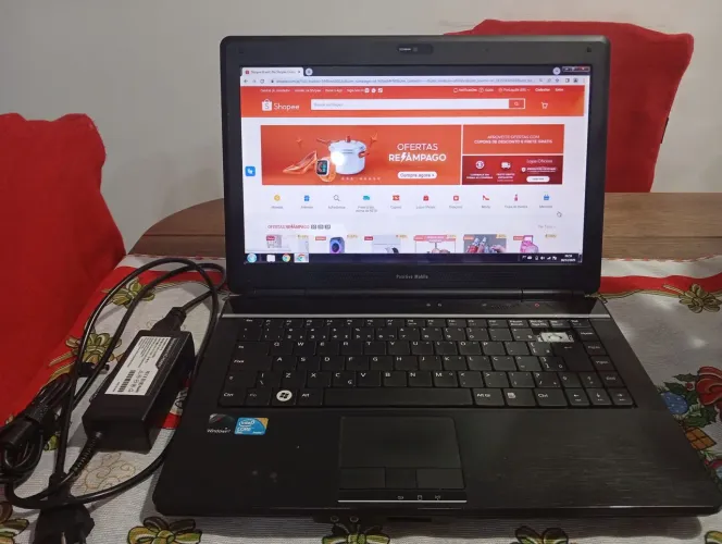 Notebook Positivo Mobile Core 2 Duo.