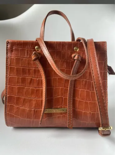 bolsa crocodilo da Constance usada