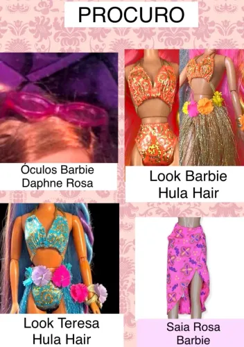 Peças Barbie