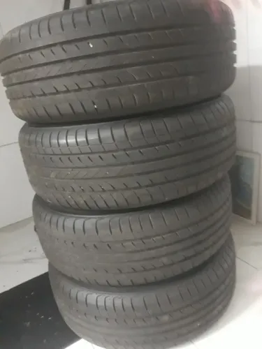 jogo de rodas aro 15 ford citroen com pneus novos