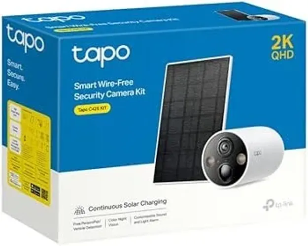Camera Inteligente Wi-fi Energia Solar Tp-link Tapo c425 kit - Loja Natan Abreu