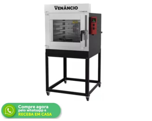 Forno Turbo 5 Esteiras Elétrico Venâncio Trifásico
