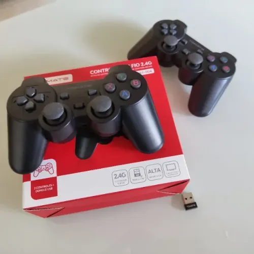 2 Controles sem Fio Wireless Para Computador e noteboook