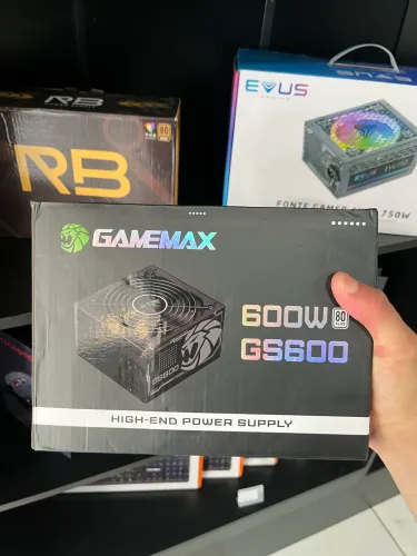 ? FONTE GAME MAX 600w 80 PLUS ACTIVE PFC ?