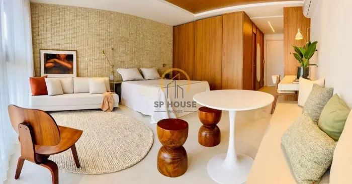 Studio para locação na Vila Nova Conceição, 1 suíte, 40m²