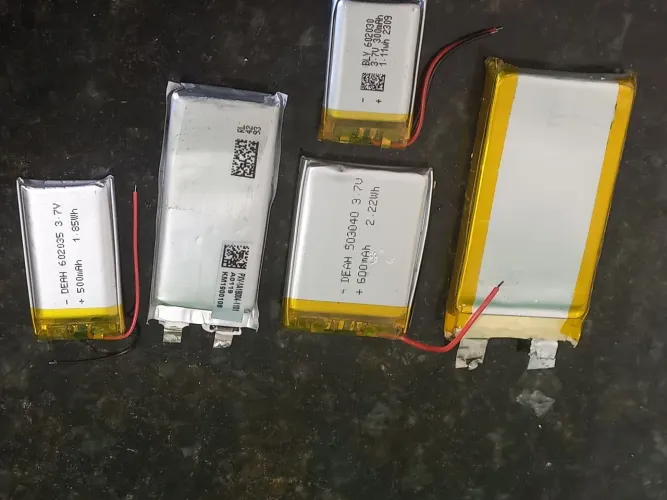 Baterias lipo qualquer configuração