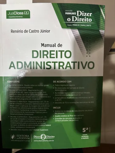 Manual de Direito Administrativo - Dizer o Direito