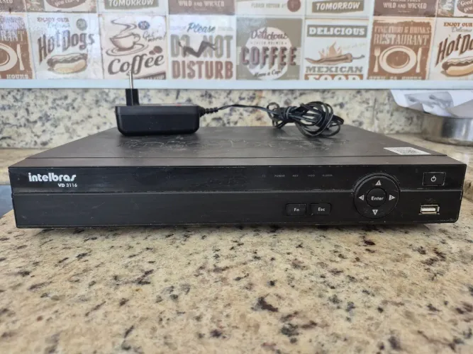 Gravador digital de imagens Intelbras para retirar peças