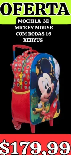MOCHILA ESCOLAR INFANTIL, LEIAM: