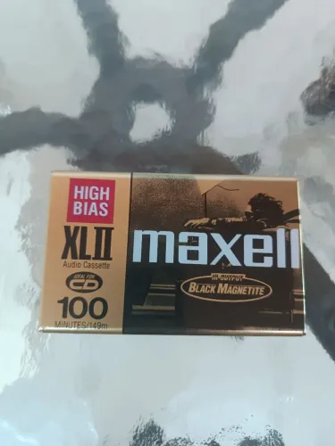 Fita K7 Maxell XLII - 100 minutos virgem japan