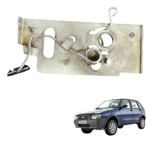 Fechadura Inferior Do Capo Fiat Uno 2002 2007 Usado